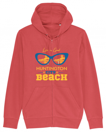 Huntington City Beach USA Carmine Red