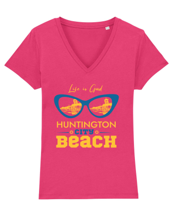 Huntington City Beach USA Raspberry