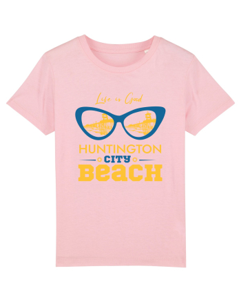 Huntington City Beach USA Cotton Pink