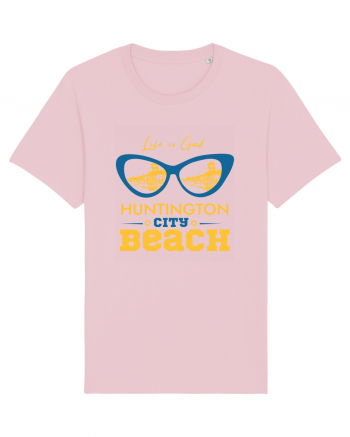 Huntington City Beach USA Cotton Pink