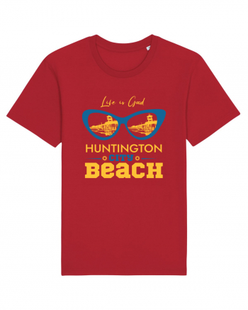 Huntington City Beach USA Red