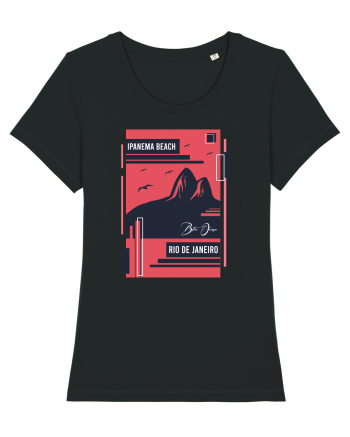 Ipanema Beach Brazil Black