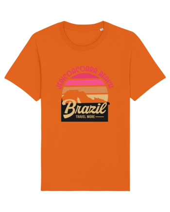 Jericoacoara Beach Brazil Bright Orange