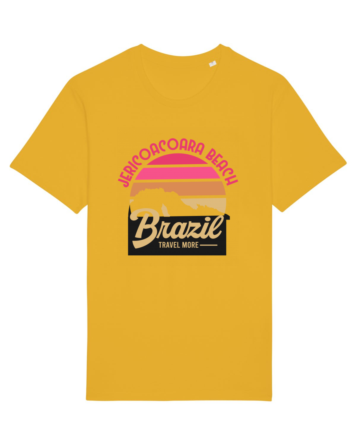 Tricou mânecă scurtă Unisex Rocker Spectra Yellow