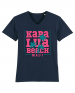 Kapalua Beach Maui Tricou mânecă scurtă guler V Bărbat Presenter