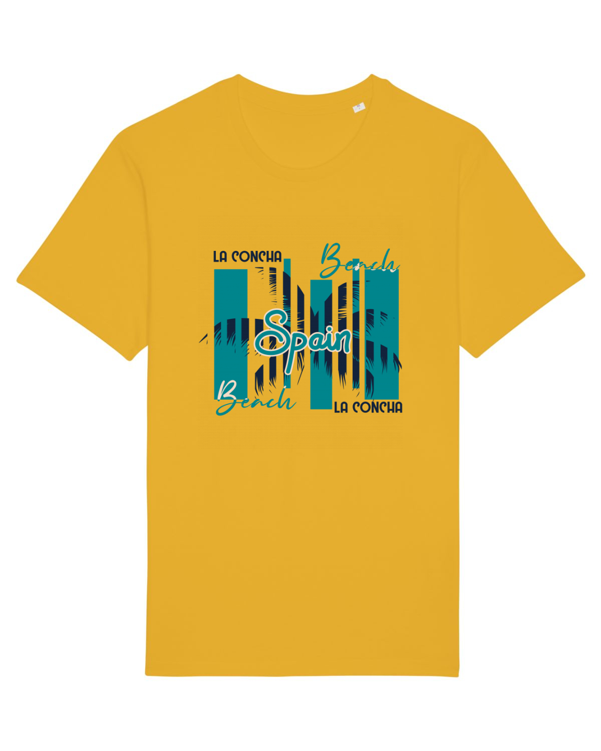 Tricou mânecă scurtă Unisex Rocker Spectra Yellow
