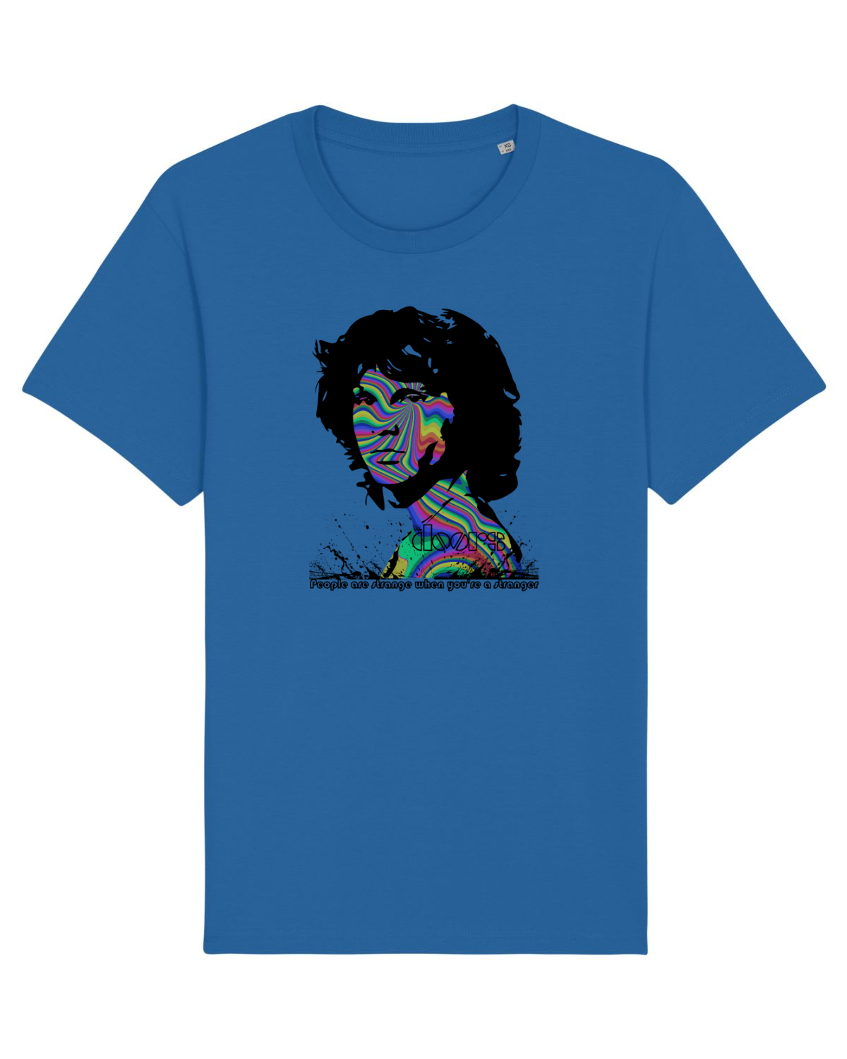 Tricou mânecă scurtă Unisex Rocker Royal Blue