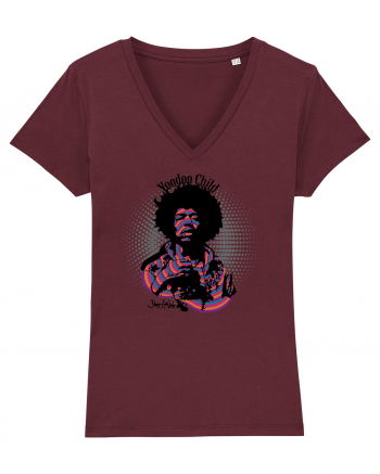 Jimi Hendrix 1 Burgundy