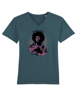Jimi Hendrix 1 Tricou mânecă scurtă guler V Bărbat Presenter