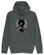 Jimi Hendrix 2 Hanorac cu fermoar Unisex Connector