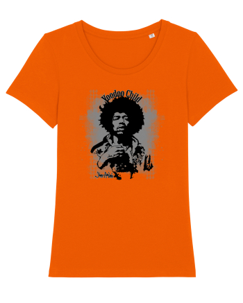 Jimi Hendrix 2 Bright Orange