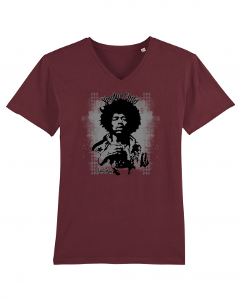 Jimi Hendrix 2 Burgundy