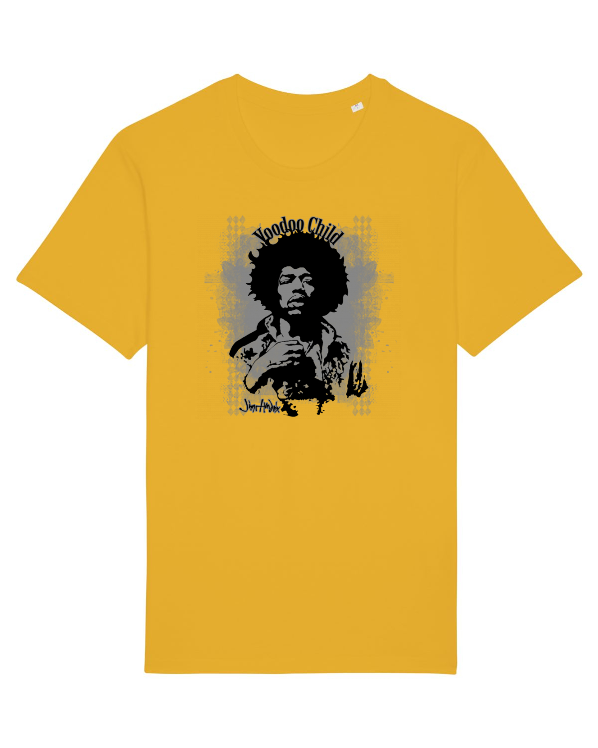 Tricou mânecă scurtă Unisex Rocker Spectra Yellow