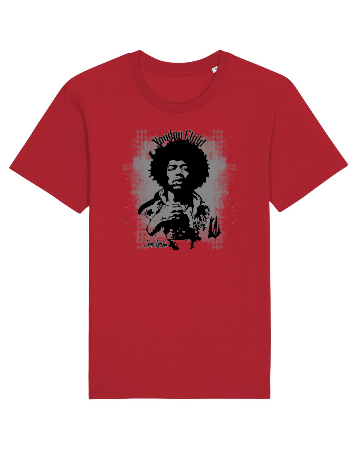 Tricou mânecă scurtă Unisex Rocker Red