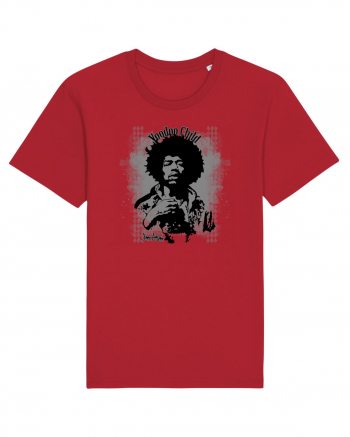 Jimi Hendrix 2 Red