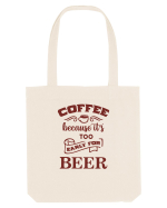 Coffee or Beer? Sacoșă textilă