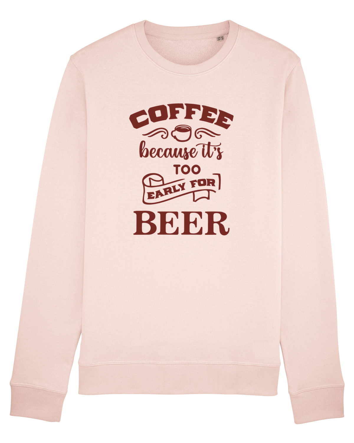 Bluză mânecă lungă Unisex Rise Candy Pink