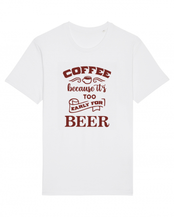 Coffee or Beer? Tricou mânecă scurtă Unisex Rocker