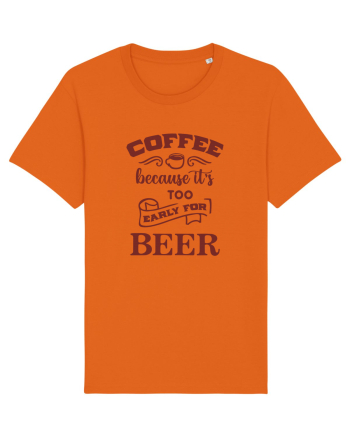 Coffee or Beer? Bright Orange