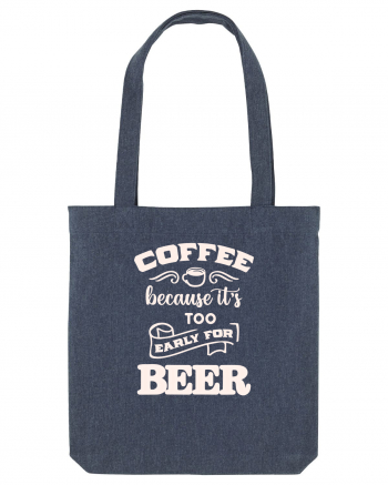 Coffee or Beer? - white Midnight Blue