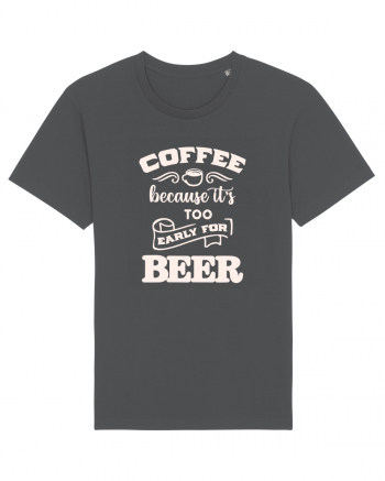 Coffee or Beer? - white Anthracite