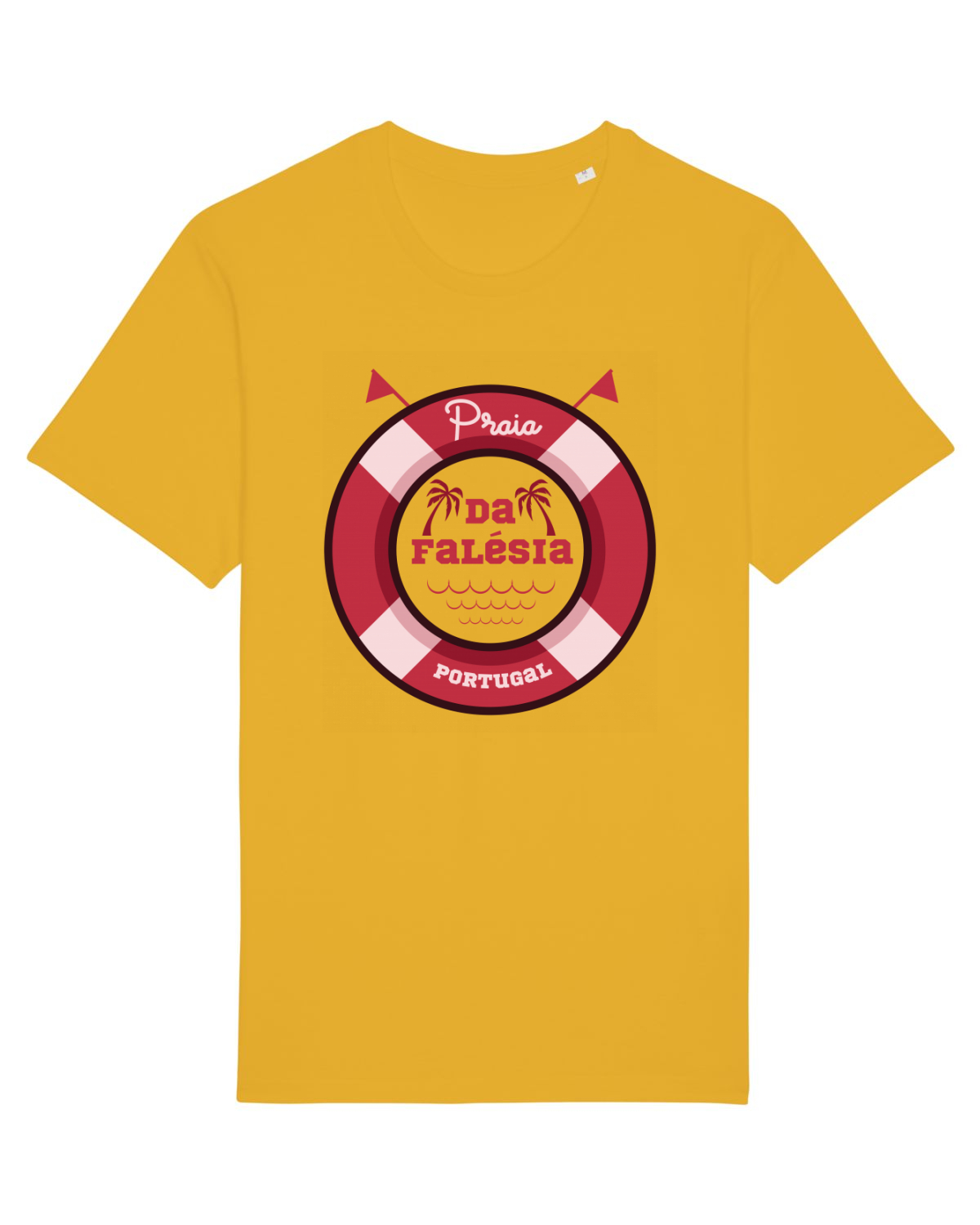 Tricou mânecă scurtă Unisex Rocker Spectra Yellow