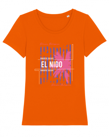 El Nido Philippines Bright Orange