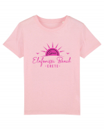 Elafonissi Beach Crete Tricou mânecă scurtă  Copii Mini Creator