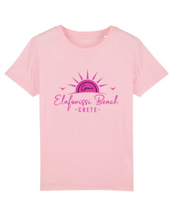 Elafonissi Beach Crete Cotton Pink
