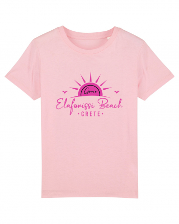 Elafonissi Beach Crete Cotton Pink