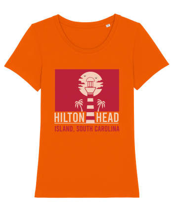 Hilton Head Island USA Bright Orange