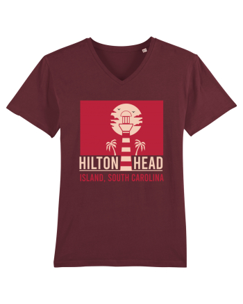 Hilton Head Island USA Burgundy