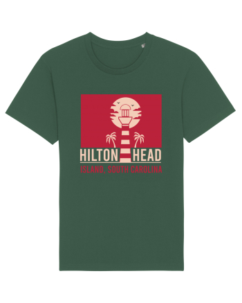 Hilton Head Island USA Bottle Green