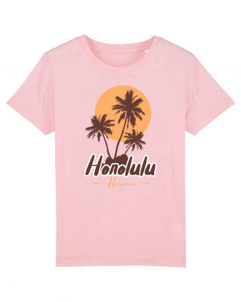 Honolulu Hawaii Cotton Pink