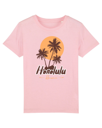 Honolulu Hawaii Cotton Pink