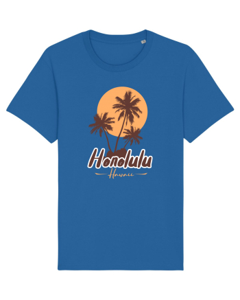 Honolulu Hawaii Royal Blue