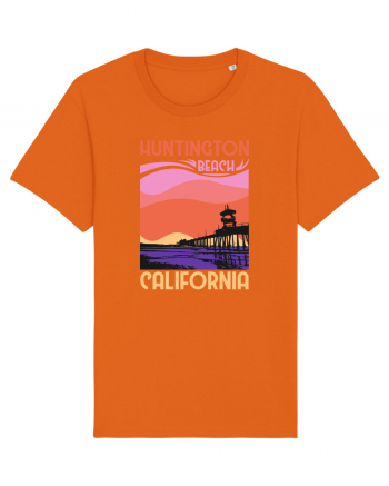Huntington Beach California Bright Orange