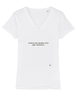 349 Tricou mânecă scurtă guler V Damă Evoker