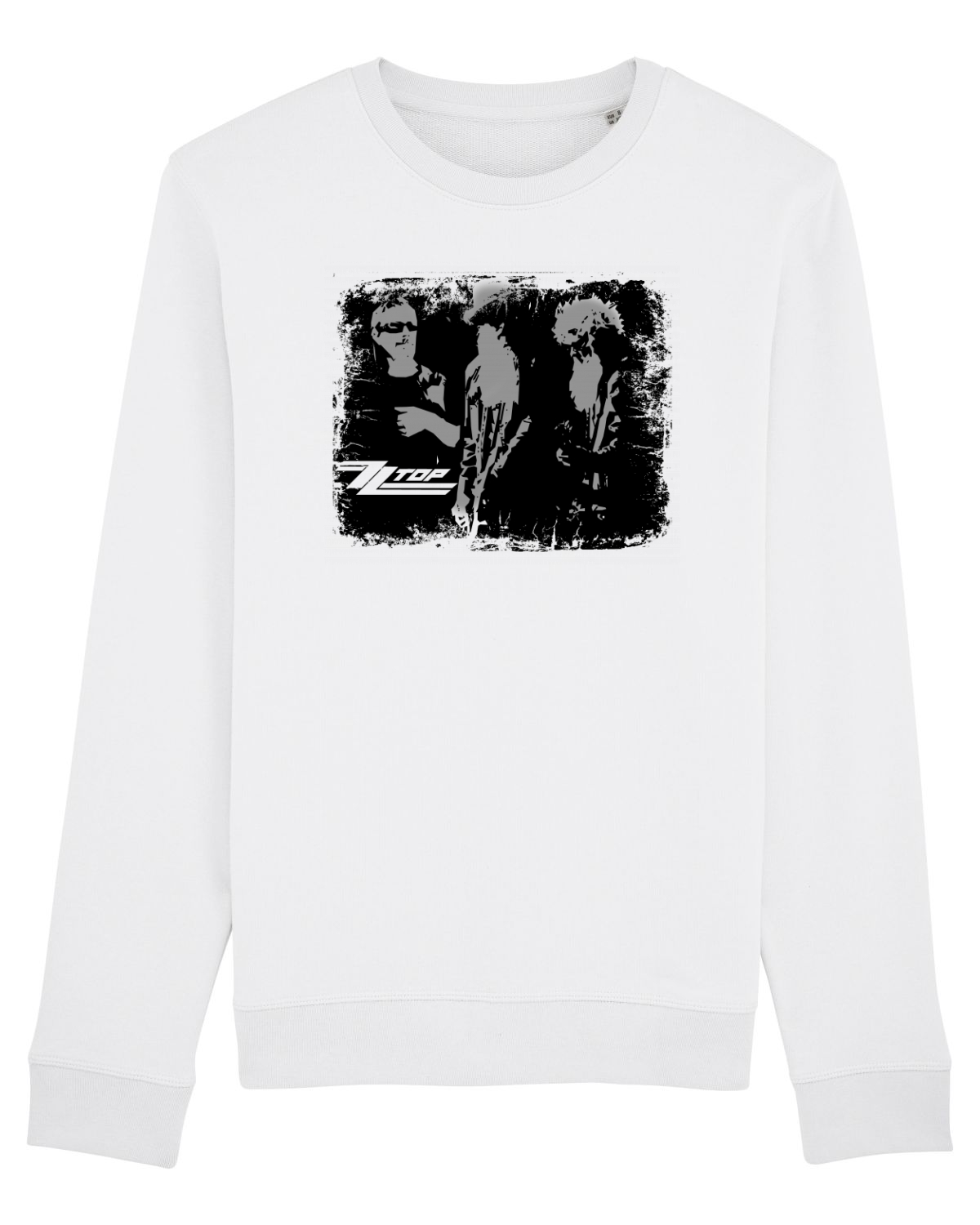Bluză mânecă lungă Unisex Rise White