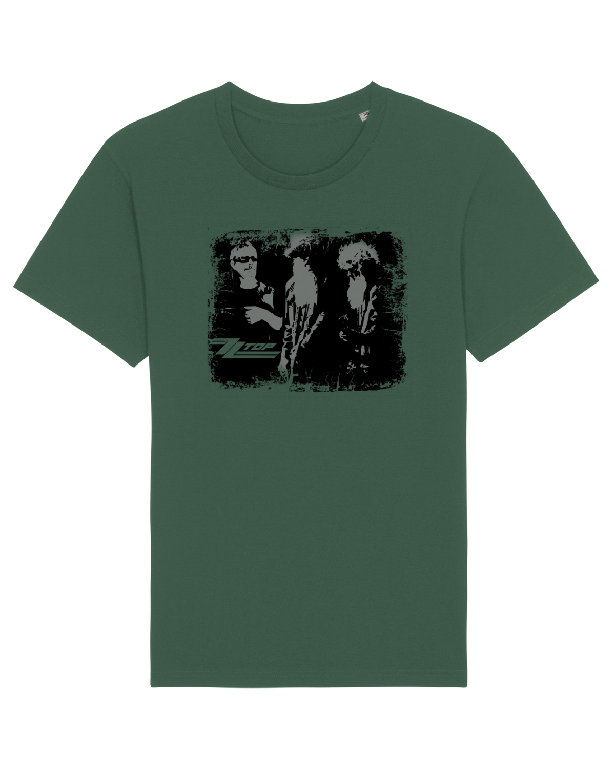 Tricou mânecă scurtă Unisex Rocker Bottle Green