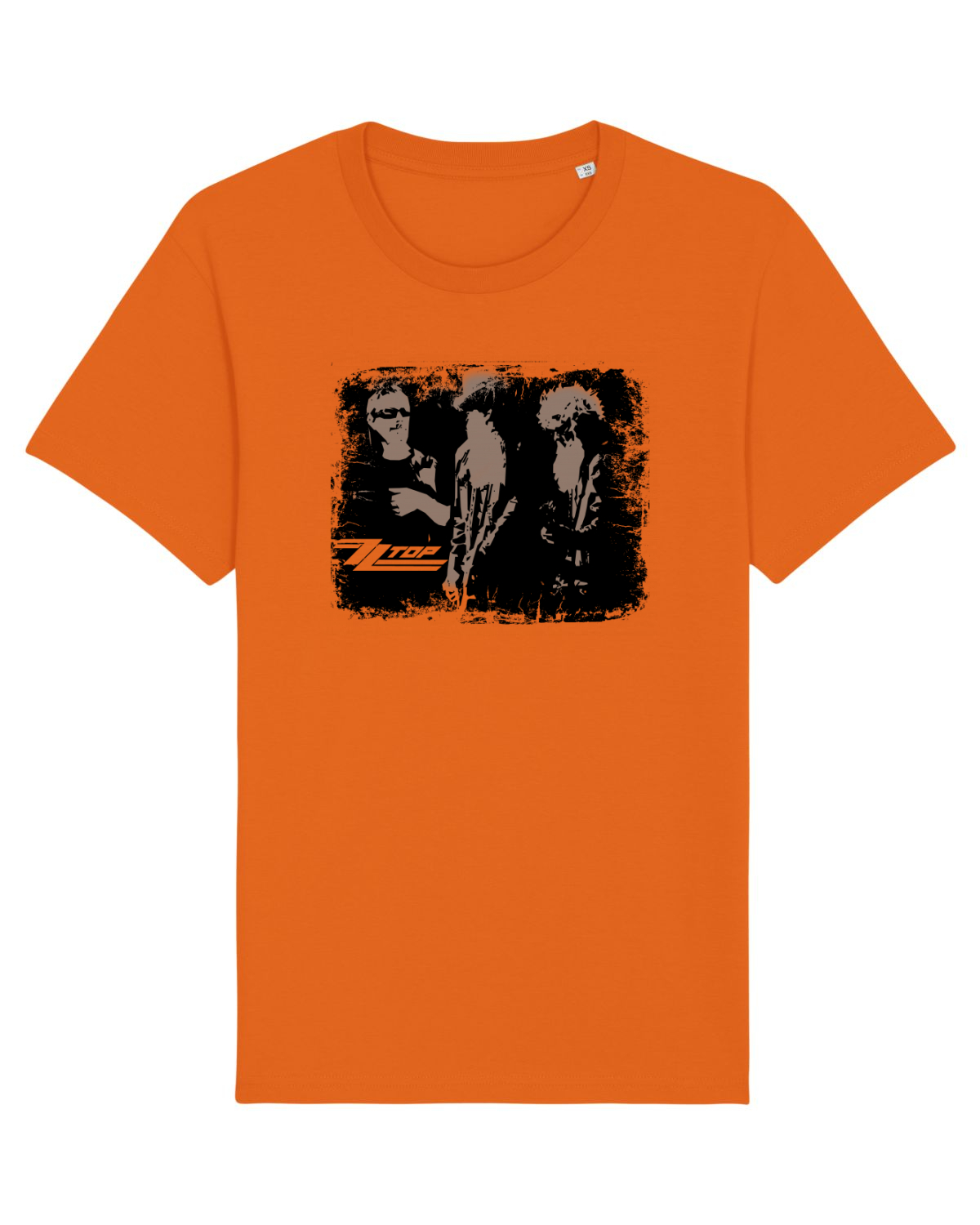 Tricou mânecă scurtă Unisex Rocker Bright Orange
