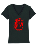 MOTLEY CRUE - NIKKI SIXX 1 Tricou mânecă scurtă guler V Damă Evoker
