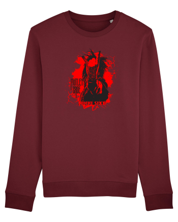 MOTLEY CRUE - NIKKI SIXX 1 Burgundy
