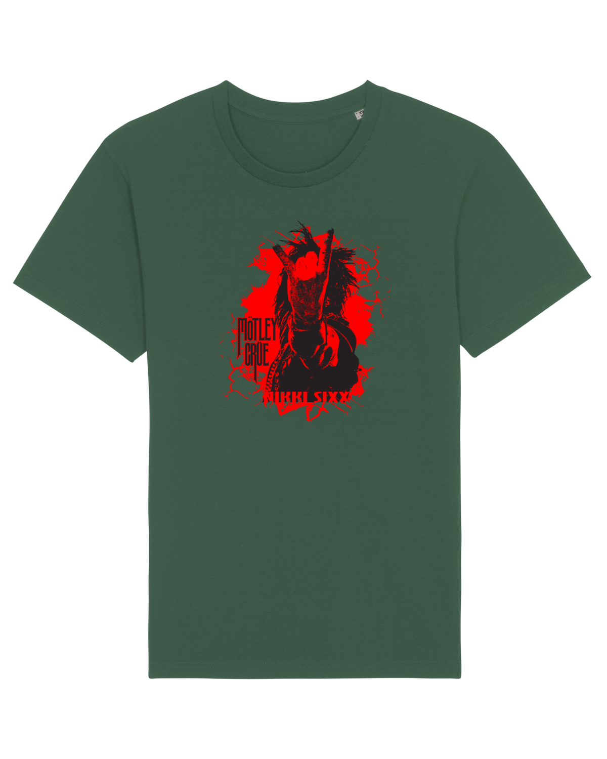 Tricou mânecă scurtă Unisex Rocker Bottle Green
