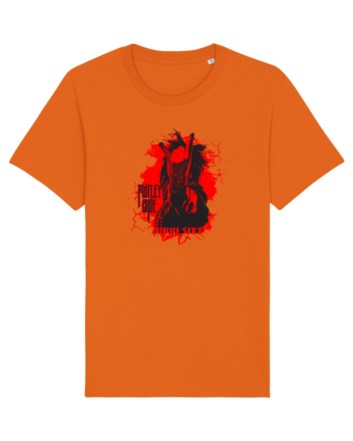 Tricou mânecă scurtă Unisex Rocker Bright Orange