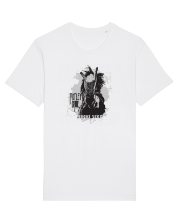 MOTLEY CRUE - NIKKI SIXX 2 White