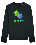 My way Bluză mânecă lungă Unisex Rise