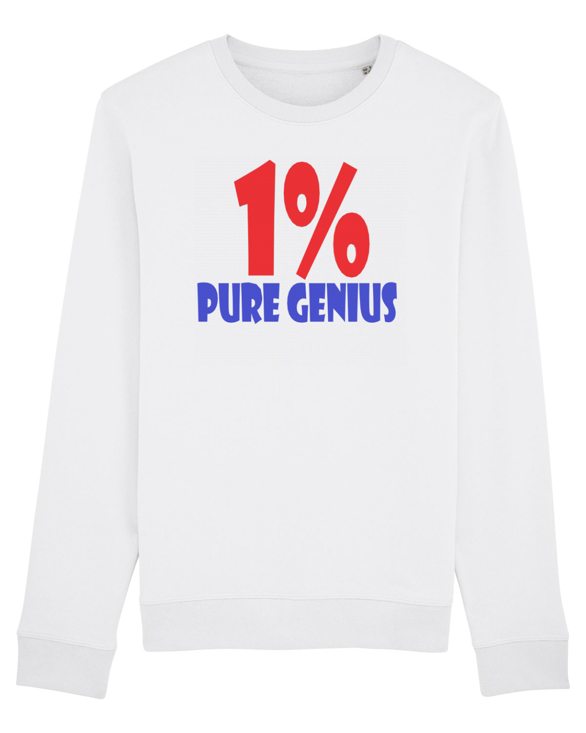 Bluză mânecă lungă Unisex Rise White