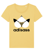 Adi's ass Tricou mânecă scurtă guler larg fitted Damă Expresser