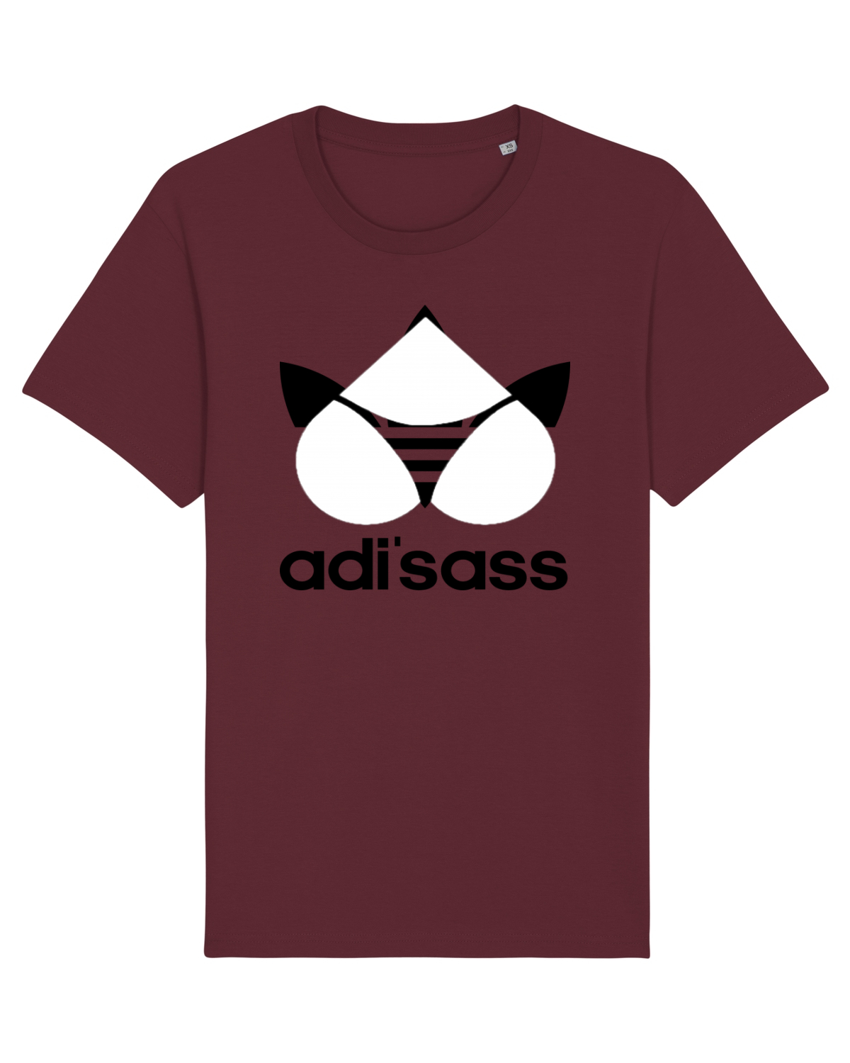 Tricou mânecă scurtă Unisex Rocker Burgundy